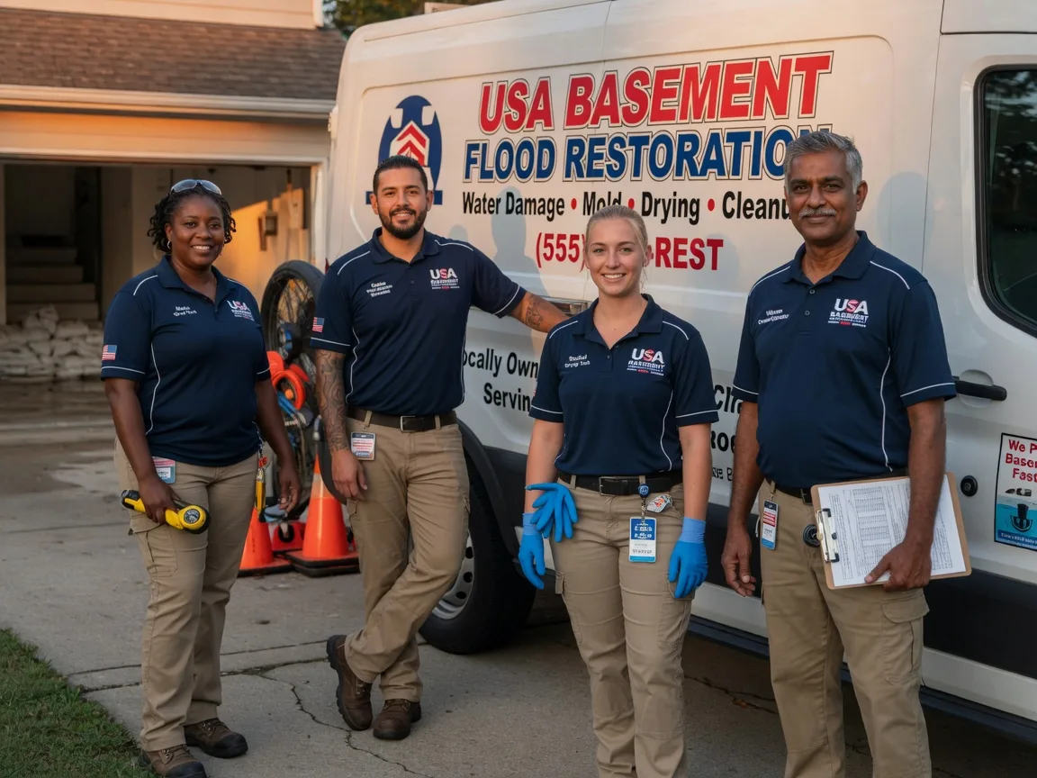 Basement Flood Cleanup company in Franklin, ME